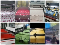 Machine de découpe laser CO2 à alimentation automatique par IA, type portique, CNC, pour tissus, textiles, vêtements, avec caméra de vision panoramique et projecteur haute performance