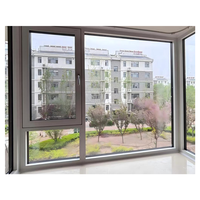 Ventanas Abatibles de Aluminio con Doble Acristalamiento, Rotura de Puente Térmico, Insonorizadas, Eficiencia Energética, Diseño AS2047