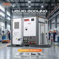 Contenedor de Almacenamiento de Baterías de Iones de Litio LiFePO4 con Sistema BESS de 100kW 215kWh 300kW 699kWh para Proyecto de Nivelación de Carga en Fábricas