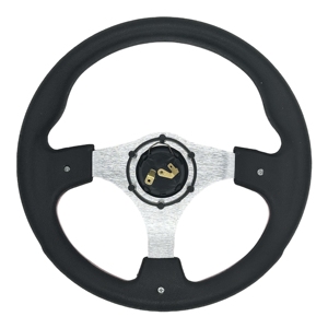 사용자 정의 색상 320mm/<span class=keywords><strong>12</strong></span>.5 인치 PU 레드 골프 카트 스티어링 휠 보트 스티어링 휠 - Product Image 6