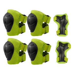 Ensemble complet de <span class=keywords><strong>protection</strong></span> six pièces en fibre de polyester pour patinage à roulettes pour enfants, modèle original d'usine, pour sports de plein air - Product Image 2