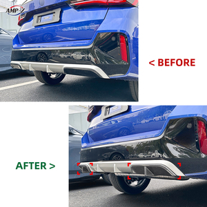 Kits de carrocería de coche con divisor de cubierta de guardabarros difusor trasero <span class=keywords><strong>X1</strong></span> U11 para <span class=keywords><strong>BMW</strong></span> <span class=keywords><strong>X1</strong></span> U11 2023 + <span class=keywords><strong>M</strong></span> Sport - Product Image 2