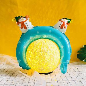 Vente en gros de bandes de cheveux de Noël Ballons Ornements de tête de Noël Ballons en <span class=keywords><strong>film</strong></span> d'aluminium Décorations de fête de vacances - Product Image 3