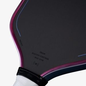 Paleta de Pickleball Alpha X, Cara de Fibra de Carbono T700, Núcleo Triple de Espuma MPP EVA, 16 mm de Grosor, Alto Rebote, Estable, Aprobada por la USAP - Product Image 4