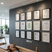 Equipo de Yoga Multifuncional de Roble Duradero con Logotipo Personalizado para Entrenamiento Físico y Reformer Corporal, Cadillac de Pilates de Madera de Arce