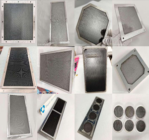 Hastealloy Panneau de protection d'aération en laiton et aluminium à structure alvéolaire métallique pour applications industrielles, conception stable - Product Image 2