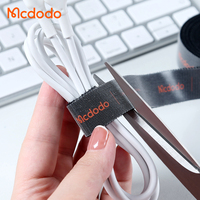 Mcdodo Vente en gros de ceinture organisatrice de câbles 3M PP à fermeture auto-agrippante double face, attache-câbles souple 3m