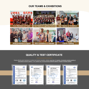 Đèn cây LED nhôm Đèn cây ngoài trời chống nước cắm điện 7 màu RGB công suất cao cắm điện dày chiếu sáng sân vườn - Product Image 4