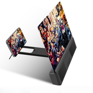 Amplificador de Pantalla Universal para Smartphone de 14 Pulgadas con Altavoz Bluetooth, Soporte Portátil HD para Teléfono Móvil, Amplificador de Video 3D - Product Image 1