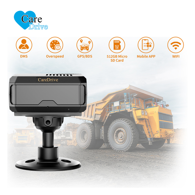 AlwayCare Fleet Anti-Sleep Connectable DMS Camera Vibration AI Dashcam Pre-Warning System Drowsiness Safety Driving Monitoring