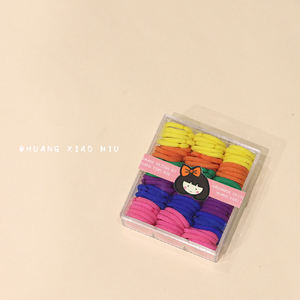 Ligas elásticas para el cabello de bebé al por mayor - Ligas desechables para el cabello de bebé - Menos daño al cabello - Accesorios básicos para el cabello - Product Image 1