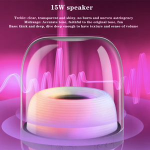 Biểu Tượng Tùy Biến Bass 15 <span class=keywords><strong>W</strong></span> Không Dây <span class=keywords><strong>Bluetooth</strong></span> Bass Loa Surround Loa Siêu Trầm Với Ánh Sáng Đầy Màu Sắc Âm Thanh Stereo Ngoài Trời - Product Image 5