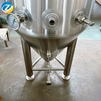 Système de brassage ZJ 300L en acier inoxydable 304 316L, réservoir de fermentation pour la fabrication de bière et la distillation d'alcool