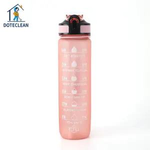 1L logo personalizzato 32oz borraccia in Tritan borraccia sportiva portatile bottiglia d'acqua tazza per bere