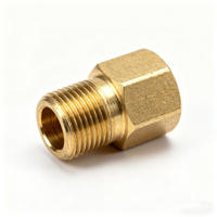 Adaptadores de tubería neumática hidráulica de latón industrial Juntas de acero inoxidable mecanizadas CNC para brochado de EDM de alambre de conversión