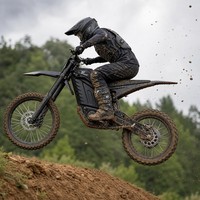 Moto tout-terrain électrique Nicot N2 Economy Lite, vitesse maximale de 90 km/h, niveau d'entrée pour adultes, moto de trail tout-terrain