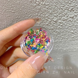ของตกแต่งเล็บดอกไม้แห้ง 3 มิติ สีผสม กลีบดอกไม้ธรรมชาติ ของตกแต่งเล็บดอกไม้จริง อุปกรณ์เสริมสำหรับทำเล็บ ผลิตภัณฑ์ศิลปะตกแต่งเล็บ ขายส่ง - Product Image 2