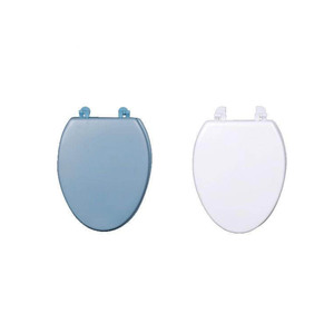 Tapa de Asiento de Inodoro Universal OEM Moderna Antideslizante, Acabado Blanco Liso, Fácil de Limpiar, Forma de O - Product Image 4