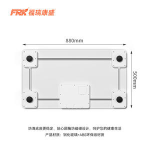 เครื่องชั่งสัตว์เลี้ยงอิเล็กทรอนิกส์ขนาดใหญ่ใหม่ 300 กก.  แบบกระจกนิรภัย พร้อมฟังก์ชันติดตามสัตว์เลี้ยง - Product Image 2