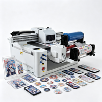 Nueva Impresora UV de Cama Plana 6090 con Cabezales XP600/I3200, Cámara CCD para Acrílico, Madera, Vidrio, Metal - Impresora de Tinta UV A1 Semiautomática