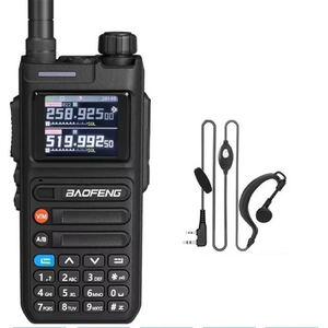 Walkie Talkie con auricular de 10W, rango de 999 canales, programación de teléfono, transceptor NOAA, grabación de Radio bidireccional AM FM, 1/<span class=keywords><strong>2</strong></span> ", 1/<span class=keywords><strong>2</strong></span>" - Product Image 1