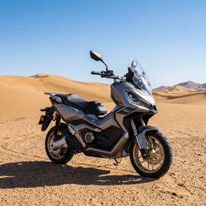 Motocicleta Eléctrica de 13KW de Alta Potencia, 72V, 100Ah, 210km de Autonomía, Frenos de Disco Hidráulicos Delanteros y Traseros, Neumáticos Anchos - Product Image 4