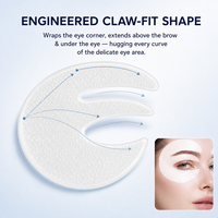 Patchs Hydrogel Personnalisables Sous les Yeux à Marque Blanche, Formule Personnalisée, Texture Gelée Blanche, Soin des Yeux, Produits de Soin de la Peau