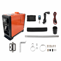Chauffage de stationnement diesel tout-en-un 5KW 12V 24V 220V à sortie unique, réservoir intégré 3-en-1 pour camion, camping-car, maison