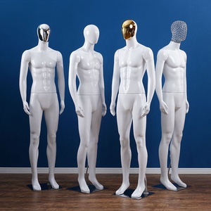 Vente en gros de mannequins de <span class=keywords><strong>visage</strong></span> par galvanoplastie Mannequins en plastique <span class=keywords><strong>mannequin</strong></span> d'homme d'affichage de modèle complet du corps pour magasin de vêtements - Product Image 6