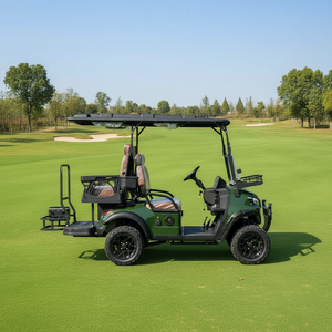 Voiturette de golf électrique au lithium personnalisable 4 places 48 V de qualité supérieure avec personnalisation gratuite de la couleur et du logo pour usage en station balnéaire ou à domicile - Product Image 6