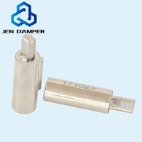 Charnières amortisseurs rotatifs en plastique à action hydraulique visqueuse, angle 110 degrés, grand couple, pour usage extérieur et hôtelier