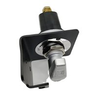 Interrupteur de déconnexion de batterie à bouton-poussoir bipolaire FR1044 12-24V 250A avec plaque de verrouillage pour yachts, bateaux et voitures