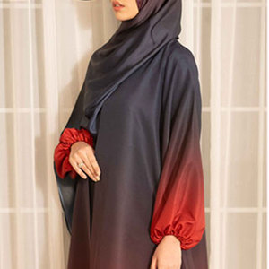 Women Lightweight Factory Directly Sell Modest Linen Custom Burqa Full Length Muslim Dress Seamless Lightweight Anti-Wrinkle - Product Image 6