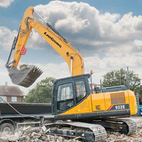 Excavator Crawler Liuzhou 22 Ton CLG922E Hidrolik dengan kapasitas 1cbm