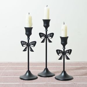 <span class=keywords><strong>Bougeoir</strong></span> à nœud de luxe scandinave avec un restaurant de mariage de Noël festif Décoration de la maison <span class=keywords><strong>Bougeoir</strong></span> à <span class=keywords><strong>longue</strong></span> tige - Product Image 4