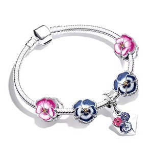 Joyería para Mujer, Pulsera Original, Regalo <span class=keywords><strong>de</strong></span> Cumpleaños, 100% Plata <span class=keywords><strong>de</strong></span> Ley S925, Alta Calidad, Brazalete Clásico Dora, Obtén el Catálogo - Product Image 3