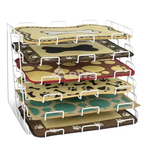 <span class=keywords><strong>Negozio</strong></span> <span class=keywords><strong>di</strong></span> tappeti in tessuto espositore per tappetini per porte a 6 livelli espositore per tappeti per <span class=keywords><strong>materassi</strong></span> - Product Image 1