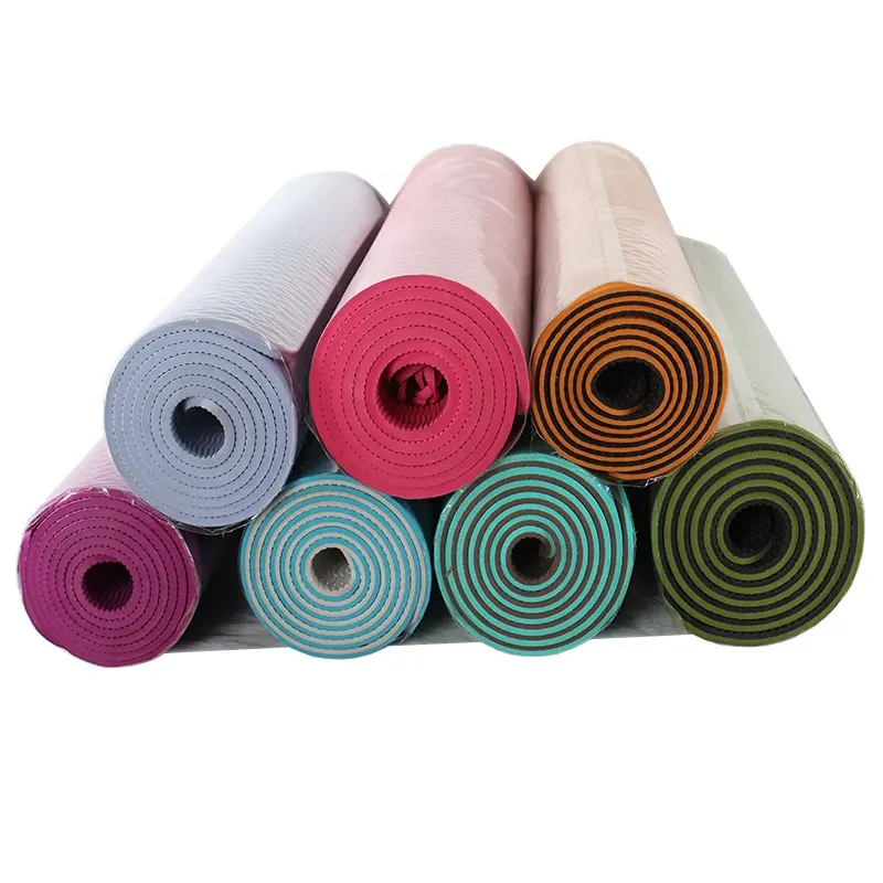 gym accessories fitness other sports & entertainment products large 6mm pvc yoga mat