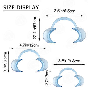 กระจกส่องฟันรูปตัว C สำหรับทางการแพทย์,ที่เปิดปากให้ขาวใส - Product Image 4