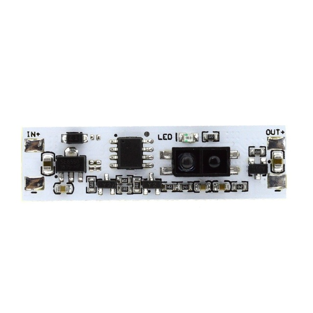 Hand-Scan Induction Switch Module for Cabinet and Wardrobe LED Lights Non-Touch 5V/12V/24V