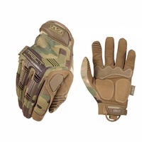 Guantes Impermeables para Exteriores con Pantalla Táctil, Guantes de Entrenamiento Resistentes con Protección para Nudillos, Guantes Tácticos de Poliéster Resistentes al Desgaste y a los Arañazos