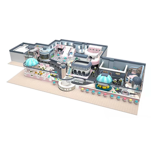 Nannan Ensemble d'équipement de jeu intérieur en plastique pour la maison <span class=keywords><strong>Piscine</strong></span> à balles pour enfants avec <span class=keywords><strong>toboggan</strong></span> Aire de jeux pour enfants - Product Image 2