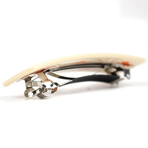 Yincanyuan — pinces à cheveux en forme de cœur en acétate, accessoire de coiffure pour femmes, barrettes bleu et <span class=keywords><strong>rouge</strong></span> pour filles, pinces à cheveux sur mesure, mode coréenne - Product Image 3