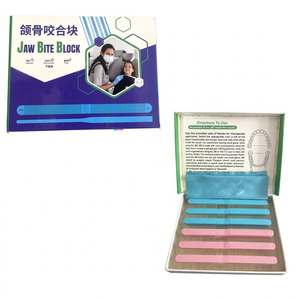 Juego de bloques de mordida para la mandíbula, 6 tamaños, herramientas para ejercicios de motricidad oral, terapia de alimentación y habla para el hogar, hospitales y clínicas - Product Image 2