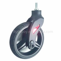 Roue pivotante universelle de 7 pouces pour fauteuil roulant médical