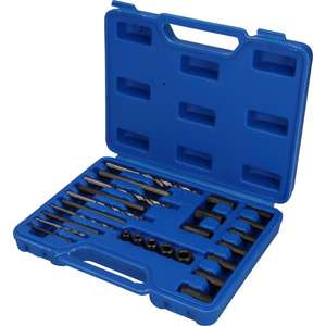 BRILLIANT TOOLS - BT541900 Kit extracteur/foret et guide de vis (25 pcs.) -ENSEMBLE MOTEUR ET DISTRIBUTION EAN 4042146779248 - Product Image 1