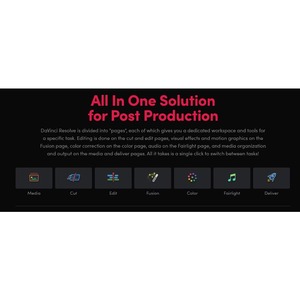 Hengya Mac/Win <span class=keywords><strong>DaVinci</strong></span> Resolve Studio 18 Edizione Professionale con Effetti Cromatici e Post-Produzione Audio Disponibile - Product Image 5