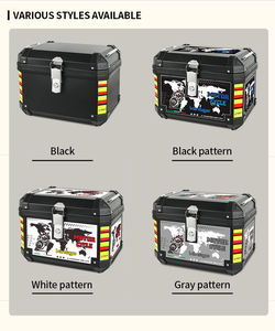 <span class=keywords><strong>Maleta</strong></span> de viaje <span class=keywords><strong>para</strong></span> motocicleta de 45L, caja de almacenamiento gruesa <span class=keywords><strong>para</strong></span> <span class=keywords><strong>scooter</strong></span> impermeable grande, <span class=keywords><strong>Maleta</strong></span>, cajas traseras <span class=keywords><strong>para</strong></span> motocicleta de aleación sin aluminio - Product Image 2