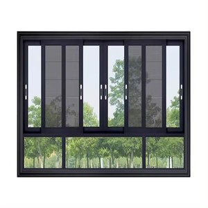 Customized Horizontal <strong>Sliding</strong> Aluminum <strong>windows</strong> and Doors Wood Powder Coated Supply Golden Supplier Modern <strong>Wooden</strong> <strong>Window</strong> Design - Product Image 4