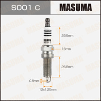 Pièces automobiles MASUMA S001C, bougie d'allumage pour HYUNDAI ACCENT IV 1.4L G4FA 1885410081 18858-10090 18854-10080